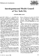 Interdepartmental Health Council of New York City