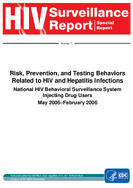 Risk Prevention and Testing Behaviors Related to HIV and Hepatitis InfectionsNational HIV Behavioral Surveillance System Injecting Drug Users May 2005February 2006