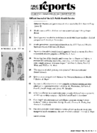 Public Health Rep  v 97 no 1  table of contents