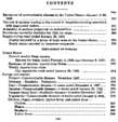 Public Health Reports  v 53 no 7  table of contents