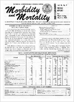 Morbidity and Mortality Weekly Report Vol 18 No 9 week ending March 1 1969
