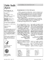 Public Health Reports  v 111 no 2  masthead