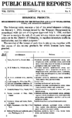 Weekly Reports for JANUARY 10 1913