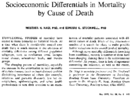 Socioeconomic differentials in mortality by cause of death