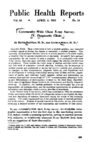 Public Health Reports  v 66 no 14 APRIL 6 1951