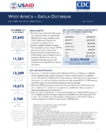 West Africa  Ebola Outbreak Fact Sheet 39 Fiscal Year FY 2015