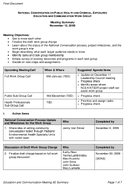 National Conversation on Public Health and Chemical Exposures Education and Communication Workgroup Meeting Summary November 12 2009 Final Document