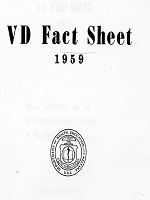 Basic statistics on the venereal disease problem in the United States  VD fact sheet 1959