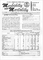 Morbidity and Mortality Weekly Report Vol 18 No 48 week ending November 29 1969