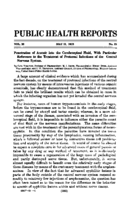 Weekly Reports for MAY 11 1923