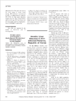 Amebic Liver Abscess in HIVinfected Patients Republic of Korea