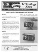 Technology News 483  Safety Training Tools for Rock Scaling Personnel