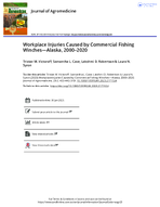 Workplace Injuries Caused by Commercial Fishing WinchesAlaska 20002020