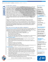 CDC Division of Global HIV  TB Country Profile Jamaica July 2019