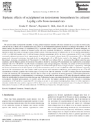 Biphasic Effects of Octylphenol on Testosterone Biosynthesis by Cultured Leydig Cells from Neonatal Rats