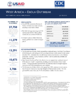 West Africa  Ebola Outbreak Fact Sheet 41 Fiscal Year FY 2015