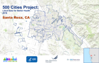 500 Cities Project Local Data for Better Health 2016 Santa Rosa CA