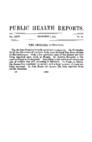 Weekly Reports for DECEMBER 1 1911