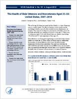 The health of male veterans and nonveterans aged 2564 United States 20072010