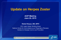 Update on herpes zoster