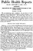 Public health reports  v 56 no 2  JANUARY 17 1941
