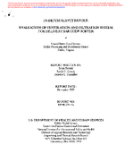 InDepth Survey Report Evaluation of Ventilation and Filtration System for Delivery Bar Code Sorter at United States Postal Service Dulles Processing and Distribution Center Dulles Virginia 200311