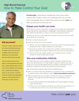 High Blood Pressure How to Make Control Your Goal Thelmas Story