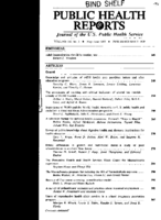 Public Health Rep  v 102 no 3  table of contents