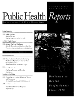 Public Health Reports  v 112 no 3  table of contents