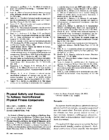 Physical activity and exercise to achieve healthrelated physical fitness components