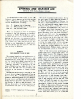 Epidemic and disaster aid