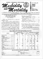 Morbidity and Mortality Weekly Report Vol 18 No 10 week ending March 8 1969