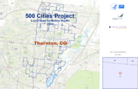 500 Cities Project Local Data for Better Health 2014 Thornton Colorado