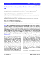 Mitochondrial electron transport chain functions in longlived Ames dwarf mice