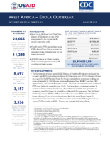 West Africa  Ebola Outbreak Fact Sheet 44 Fiscal Year FY 2015