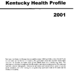 Kentucky Health Profile 2001