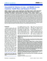 Household Air Pollution in Low and MiddleIncome Countries Health Risks and Research Priorities