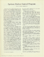 Spokane Rodent Control Program