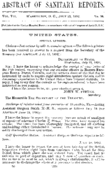Absract of sanitary reports  v 7 no 30 July 22 1892