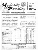 Morbidity and Mortality Weekly Report Vol 17 No 46 week ending November 16 1968