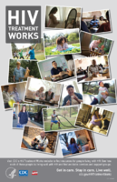 HIV Treatment Works poster