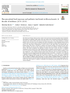 FirearmRelated Lead Exposure and Pediatric Lead Levels in Massachusetts A Decade of Evidence 20102019