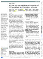 AllCause and CauseSpecific Mortality in a Cohort of WTCExposed and NonWTCExposed Firefighters 2023