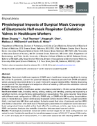 Physiological Impacts of Surgical Mask Coverage of Elastomeric HalfMask Respirator Exhalation Valves in Healthcare Workers