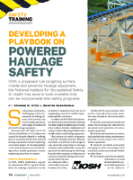 Developing a Playbook on Powered Haulage Safety