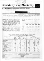 Morbidity and Mortality Weekly Report Vol 12 No 31 for Release August 9 1963