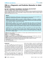 DR6 as a Diagnostic and Predictive Biomarker in Adult Sarcoma