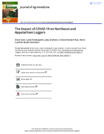 The Impact of COVID19 on Northeast and Appalachian Loggers