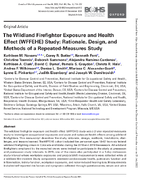 The Wildland Firefighter Exposure and Health Effect WFFEHE Study Rationale Design and Methods of a RepeatedMeasures Study