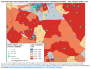 Supplemental Figure Online Mapping of COVID19 Vaccination Coverage and Social Vulnerability by Census Tract  North Carolina as of May 11 2021